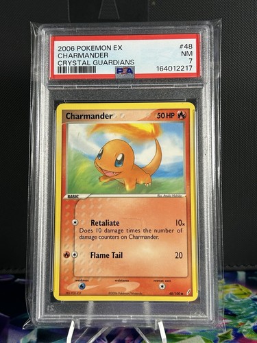 Charmander graded PSA 7 for sale on eBay