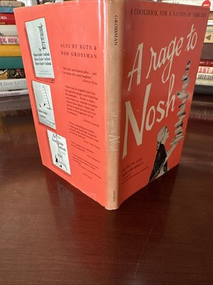 Vintage 1966 - A Rage To Nosh Cocktail Party Platter Cookbook Bob Ruth Grossman