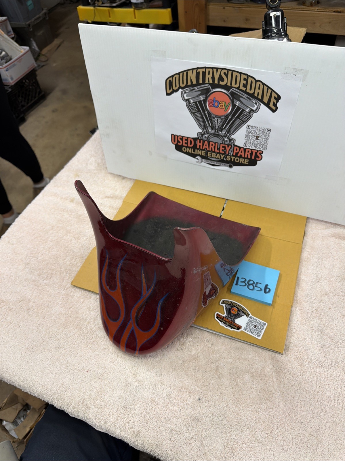 Harley Chin Spoiler OEM Dyna Softail No Bracket Pro Street Unkown Fitment