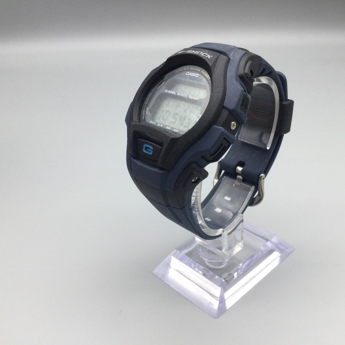 Casio G-Shock 2263 GT-2000 Digital Watch Mens 44mm Blue Gray Light