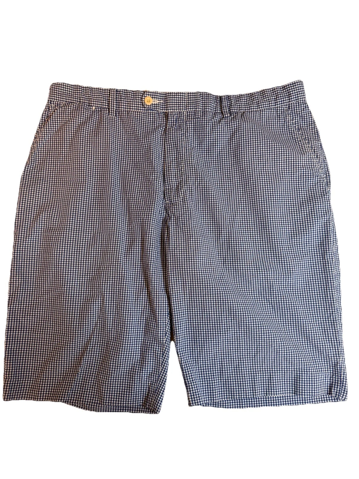 Polo Ralph Lauren Men’s 40/12 Blue Gingham Check Chino Shorts. St19