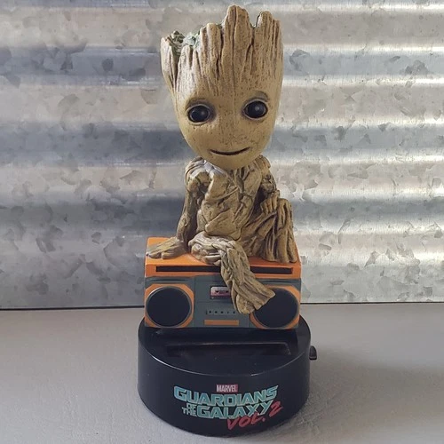 Neca Marvel Groot Body Knocker Solar Power Bobble Head Guardians Of The Galaxy 2