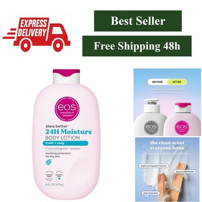 eos Shea Better Body Lotion - Fresh & Cozy - 16 fl oz - Vegan