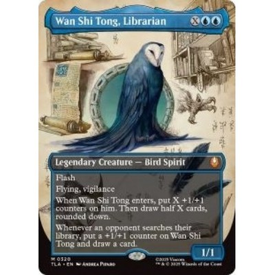 マジック：ザ・ギャザリング MTG Wan Shi Tong, Librarian foil English WAN SHI TONG, LIBRARIAN (BORDERLESS) Avatar: The Last Airbender