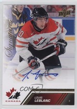 2013 Upper Deck Team Canada Gold Signatures Louis Leblanc #150 Auto 1t6
