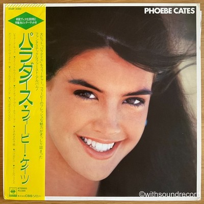 PHOEBE CATES Paradise JAPAN ORIG LP W/OBI ex/nm/ex- 1982 CBS/SONY 25AP 2383