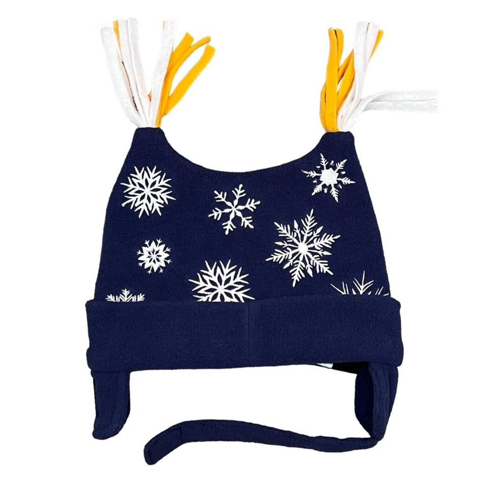 New Era Buffalo Sabres NHL Copo de Nieve Polar Doble Pom Infante Invierno Sombrero Nuevo con Etiquetas Foto 2 de 4