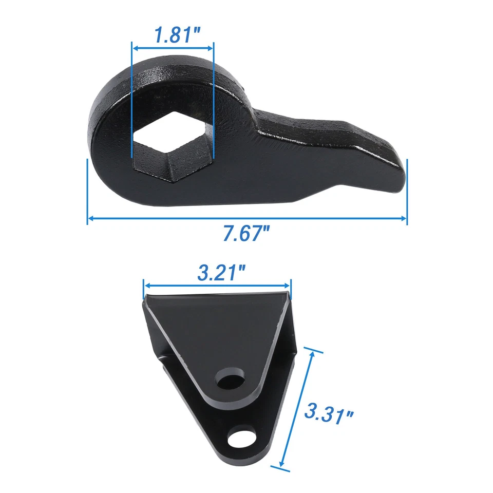 Kits de elevación niveladora delanteros de 1-3" aptos para GMC Yukon XL 2500 2000-2013 8 tacos Foto 4 de 4