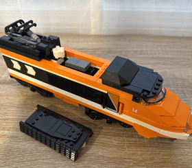 LEGO Creator 10233 Horizon Express Orange Train 100% Complete 1351pcs/Manual/Box