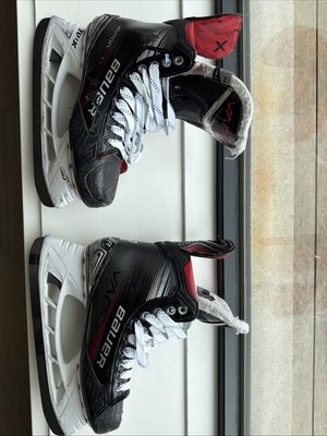 Used Bauer Vapor X4 Hockey Skates- Size  7 Fit 1- Tuuk Blades W/ Fly-TI Runners