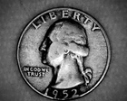 1952 D 25C WASHINGTON QUARTER