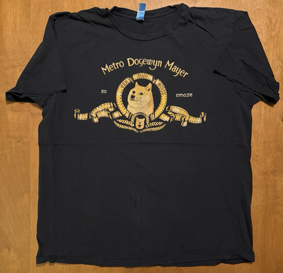 #ad #ad woot RARE quot;Metro Dogewyn Mayerquot; DOGE MEME T shirt XL Flaws $12.00