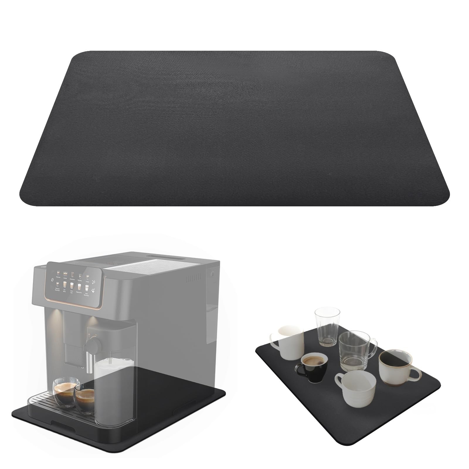 Tapis protection machine à café pour éliminer les taches de calcaire