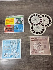 View-Master B551, Mickey Mouse, Clock Cleaners, Children's 3 Reel Set