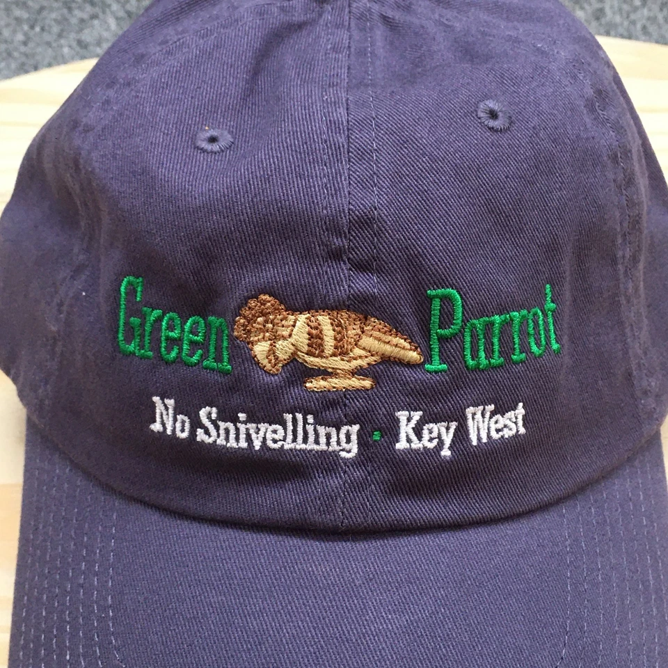 Gorra de béisbol Green Parrot Fahrenheit unisex OSFA ala curva bordada Foto 3 de 4