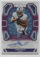 2024 Panini Donruss Elite Purple 6/49 Zamir White #BTF-ZWH Auto 0t1
