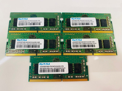 5 x 8GB DDR4 PC4-3200 / 2666 Arbeitsspeicher SODIMM Ram Upgrade