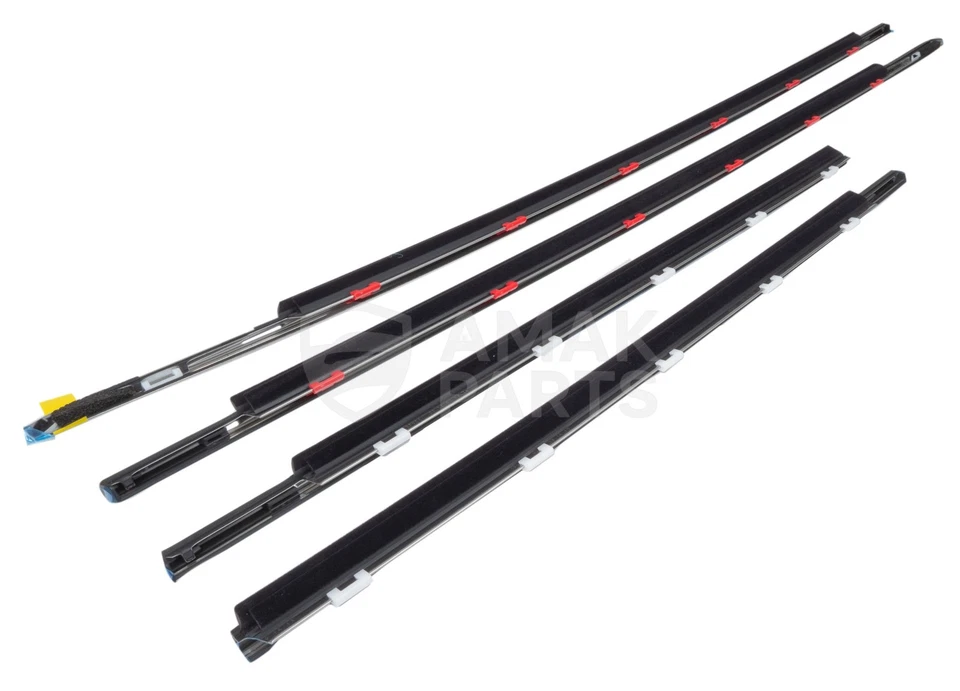 Juego de molduras de cinturón de puerta de ventana trasera delantera original OEM para Lexus IS F IS250 IS350 Foto 4 de 4