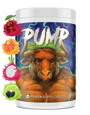 Panda Supps PUMP STIM FREE PRE WORKOUT - FREE SHIPPING