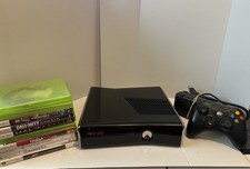 Microsoft Xbox 360 S 250GB Glossy Black Console Bundle Restored New ThermalPaste