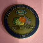 Fruit of the Loom 2004 NASCAR Motorsports Debut Coin Token Gold/Blue Auto Racing — photo 1