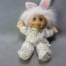 RUSS Troll Kidz Easter Bunny Doll 13"