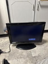 Sharp LC-19DV24U 19" LCD TV/DVD Player HDMI-RCA-PC Tested No Remote