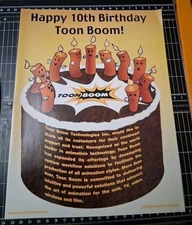 Toon Boom Technologies Animation Print Ad 2004 8x11