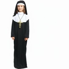Girls Religious Habit Comfortable Material Girl's Catholic Sister Robe