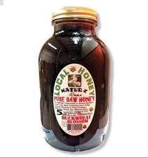 RAW HONEY BUCKWHEAT 5 LBS 100 PURE RAW UNFILTERED HONEY Glass Unique Tasting
