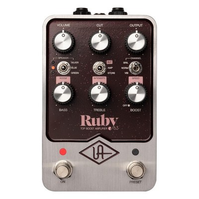 Guitar Amplifier Universal Audio UAFX Ruby Top Boost