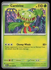 Carnivine 004/086 Common Chaos Rising Pokemon Near Mint