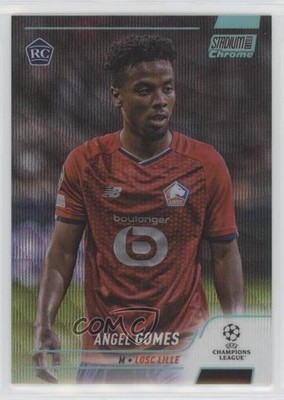 2021 Stadium Club Chrome UEFA Champions League 13/250 Angel Gomes Rookie RC 0tw4