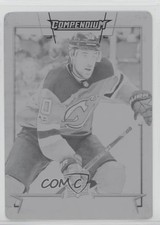 2017-18 Upper Deck Compendium Printing Plate Black 1/1 Jimmy Hayes #733 09dm