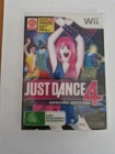 Nintendo Wii - Just Dance 4 Special Edition - Complete with Manual