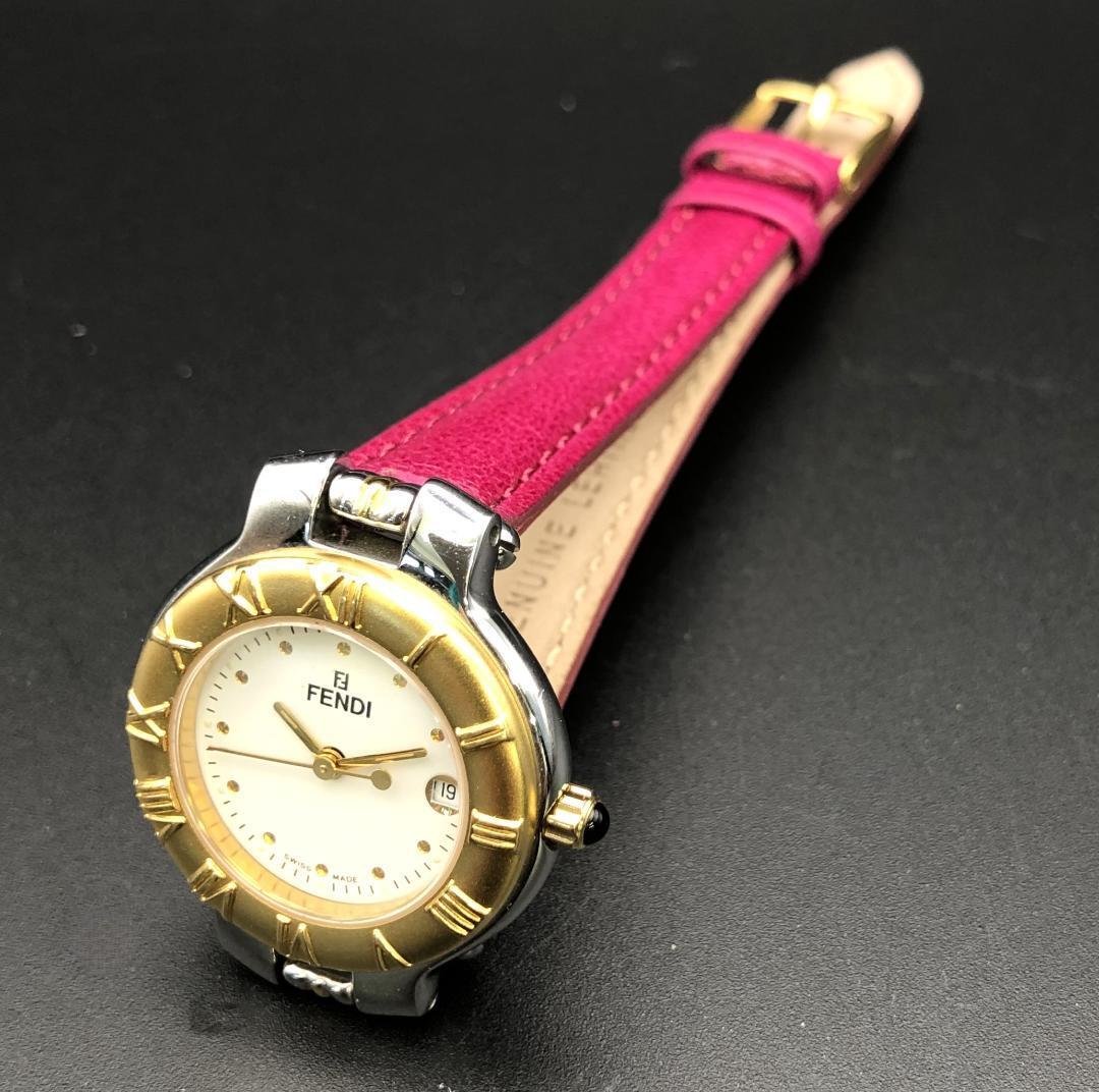 無料クーポン配布 アプリ Orology Ladies Fendi 5atm Swiss Tone Gold Watch Dress Quartz フェンディ