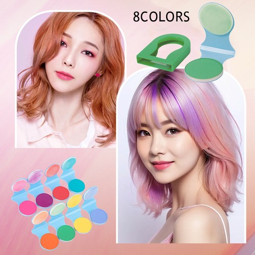 Hair Chalk Powder DIY Hair Color Temporary Hair Dye Color Paint Beauty Pastels - Picture 4 of 31