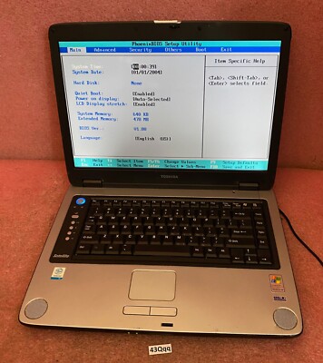 Vintage Toshiba Satellite MX35X Laptop.__NON-WORKING___PLEASE READ
