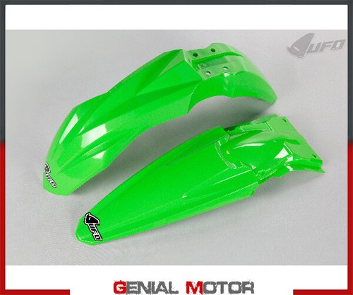 Kit Complet Carrosserie Noir UFO PLAST Pour Kawasaki KXF 450 2018 - Protection Et Style
