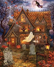 Springbok Haunted House 1000 Piece Jigsaw Puzzle