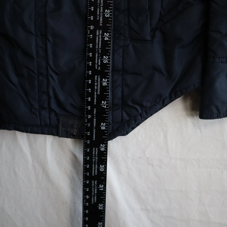 G-Star Raw Jacket Mens XL Outerwear Flap Pocket Full Zip Collar Blue Long Sleeve - Image 4 of 4