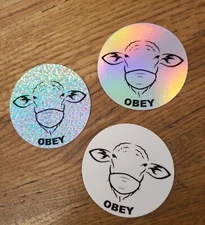 ANTI MASK SHEEP SHEEPLE 🐑 STICKERS 3 pack lot 😷 