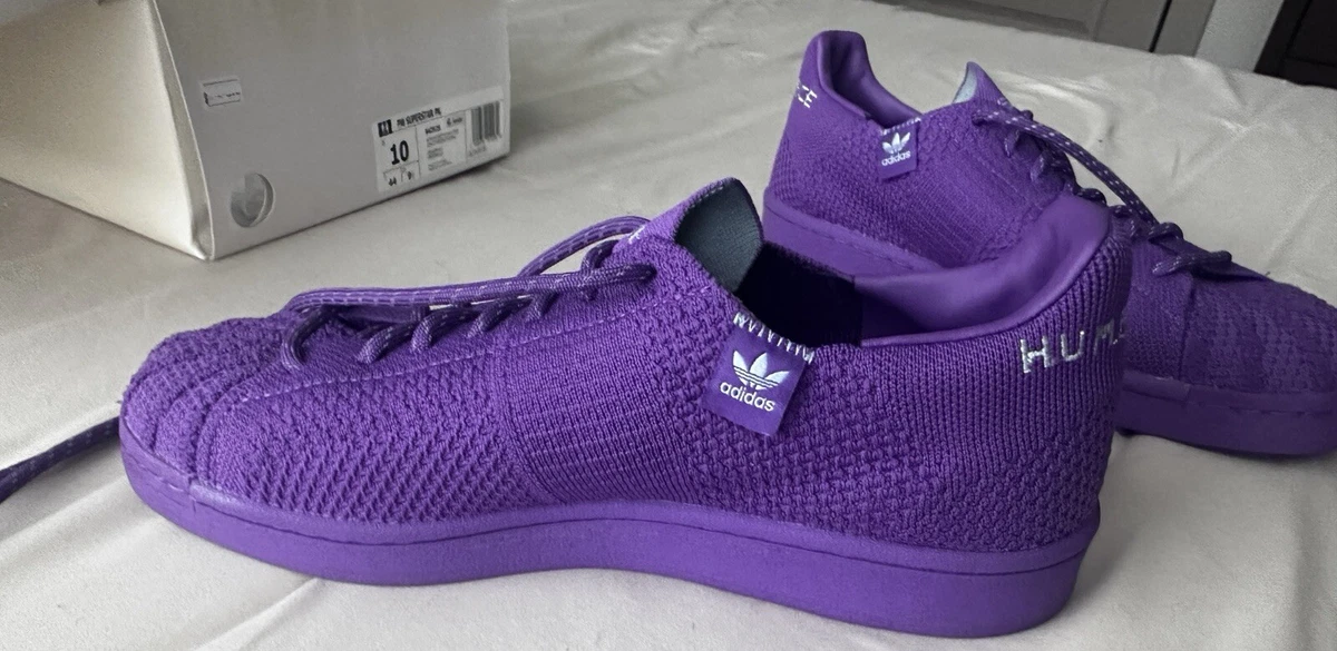 adidas gazelle silver green womens Adidas x Pharrell Williams Superstar PK 'Active Purple' main image 0