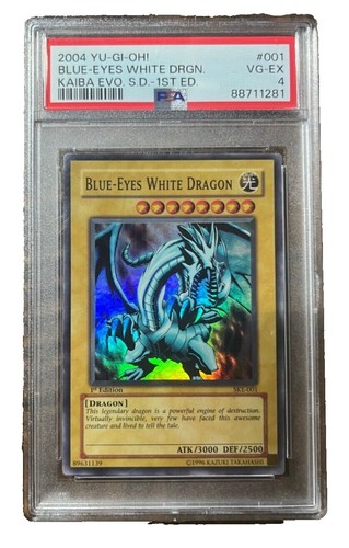 New Unopened BLUE EYES WHITE DRAGON Ultra Rare JMP-001 English Yu