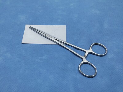 V. Mueller SU2800 Ochsner Artery Forceps, 1 x 2 teeth, Straight, Germany