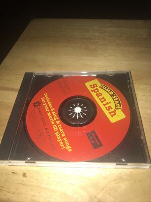 Jump Start Spanish For Kids Ages 3-6 CD-Rom PC Software  Free Shipping