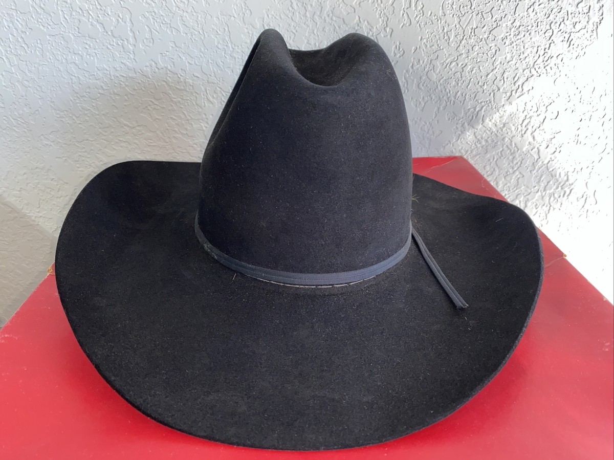 美品　希少　ステットソン　ハット　stetson 4X 7 3/8 BEAVER Vintage Stetson Western Cowboy Hat 4X Beaver Size 7 3/8 – Poppy's