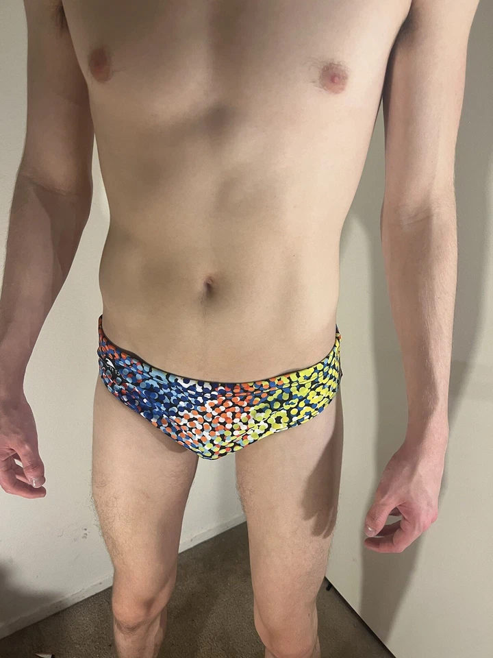 terno polo aquático Trunks speedo 34 TURBO maiô de treinamento forrado duplo - Imagem 2 de 3