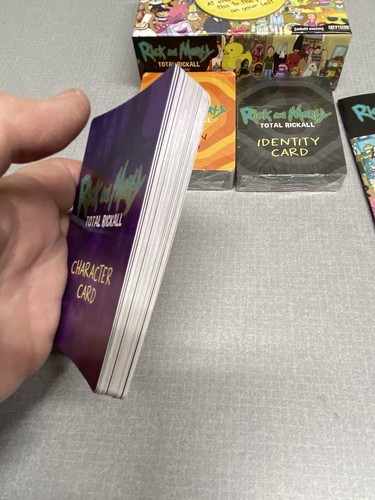 Rick and Morty TOTAL RICKALL Card Game CO-OP Adult Swim NEVER PLAYED opened only - Picture 3 of 14