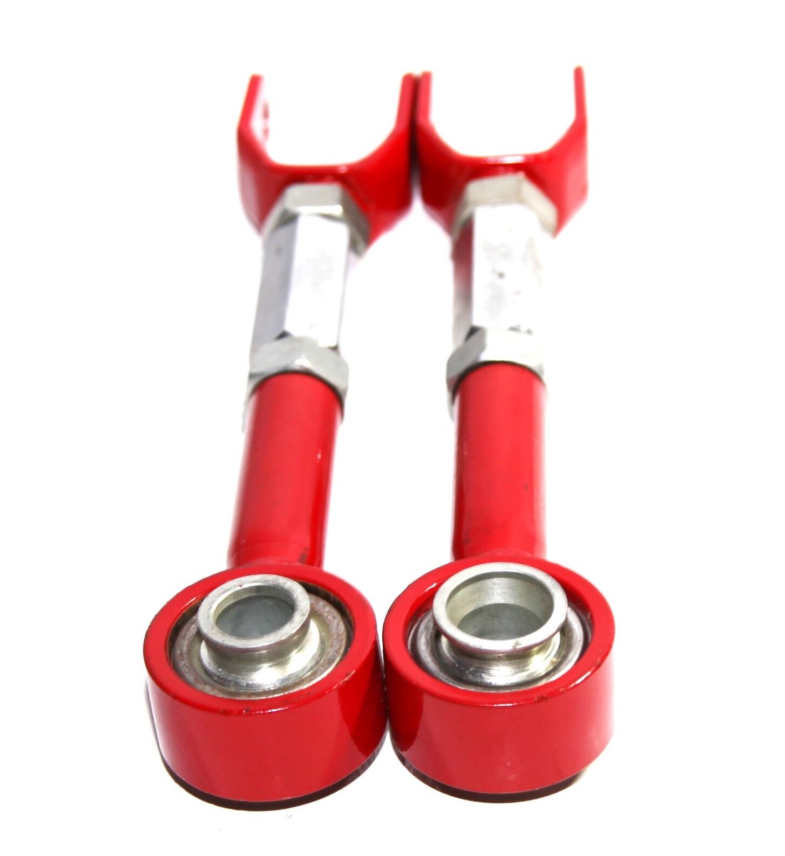 Radeoの赤棒 1 Pair Red Rear Traction Rod for 89-94 95-98 240ZX 90-96 300SX 89